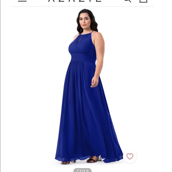 Azazie Dresses & Skirts - Azazie Bonnie Dress in Royal Blue, Altered Size 14A (between size 14 and 16)